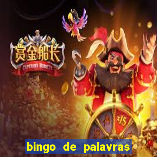 bingo de palavras de natal